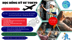 HỌC BỔNG DU HỌC CHUYỂN ĐỔI VIỆC LÀM CHO KỸ SƯ – KỸ THUẬT VIÊN